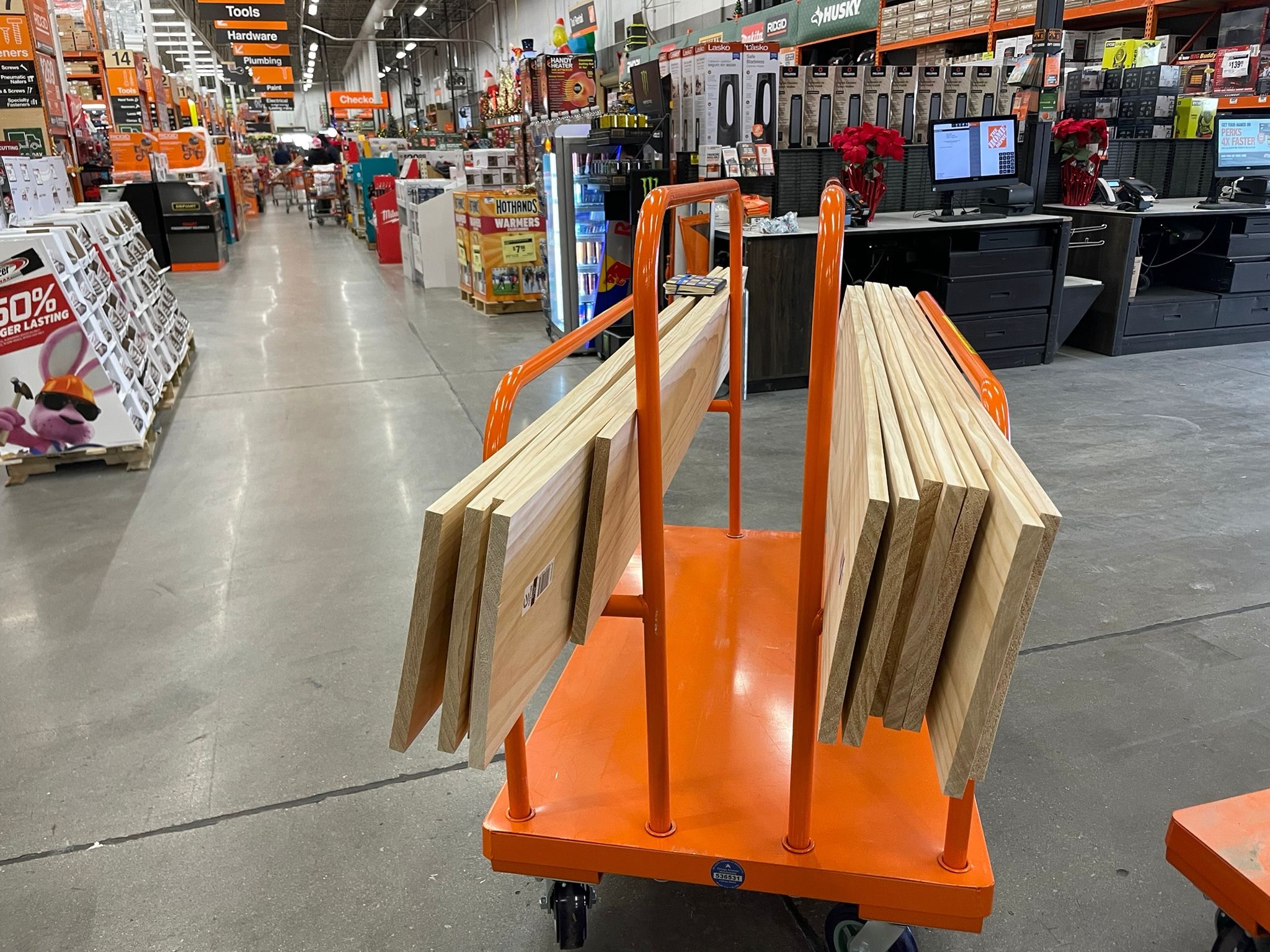 Pine slabs to make the three bookcases