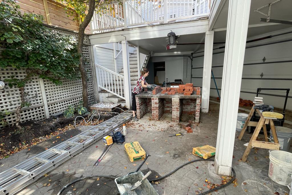 Building the upper level